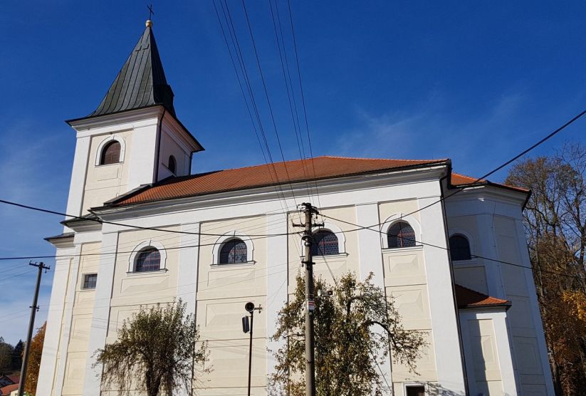 Kostel svatého Jeronýma v Křetíně