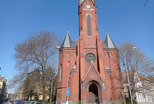 Evangelický (Červený) kostel v Opavě
