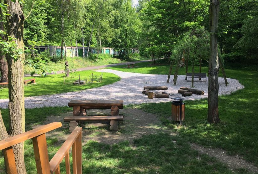 Lesní park Hrabovjanka v Ostravě-Hrabové