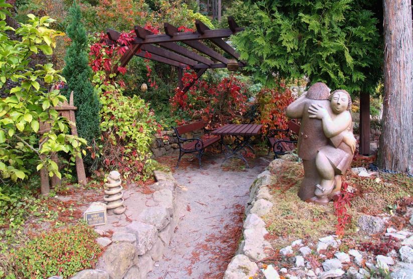 Smyslová zahrada v Rudce u Kunštátu