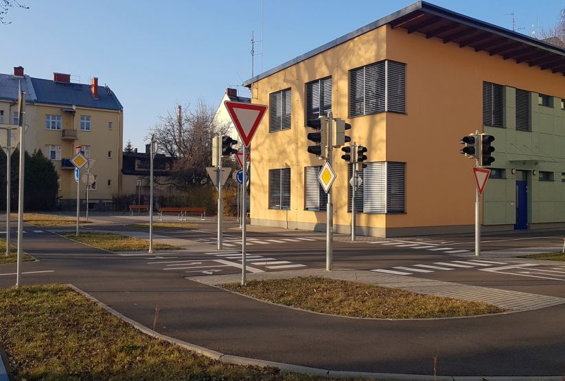 Dětské dopravní hřiště (ul. Orebitská) v Ostravě-Přívoze