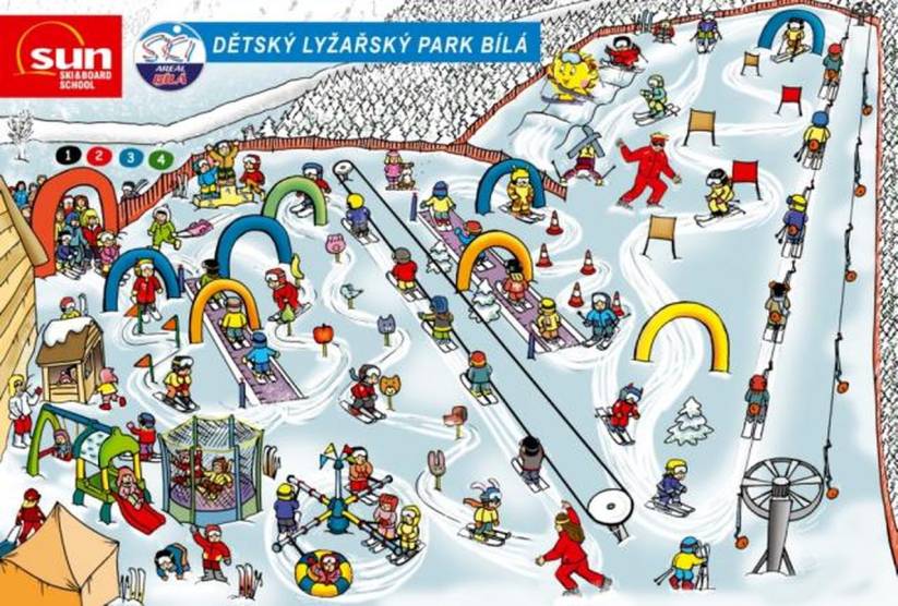 Ski areál Bíla - dětský park