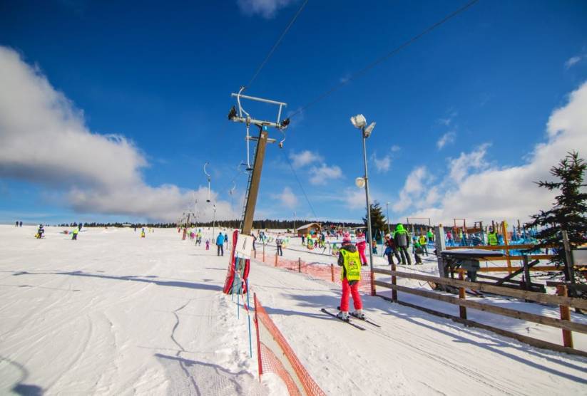 Ski areál Novako v Božím Daru