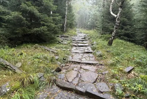 Turistický chodník na Sněžku