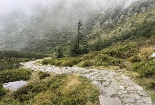 Turistický chodník na Sněžku
