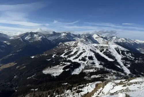 Lyžařský areál Katschberg v Rakousku