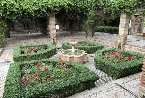 Pevnost Alcazaba v Malaze