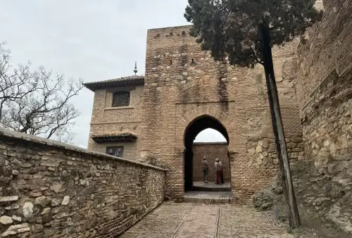 Pevnost Alcazaba v Malaze