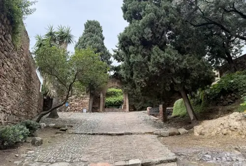 Pevnost Alcazaba v Malaze