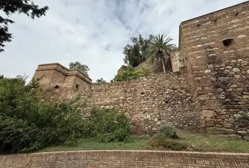 Pevnost Alcazaba v Malaze