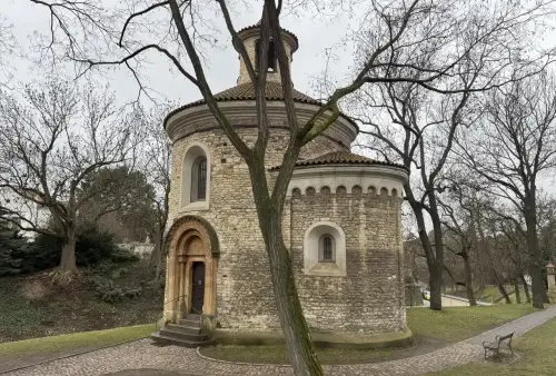 Rotunda sv. Martina na Vyšehradě – jedna z nejstarších památek Prahy