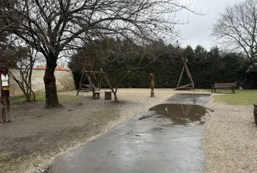 Dětské hřiště Ze starých pověstí českých na Vyšehradě v Praze