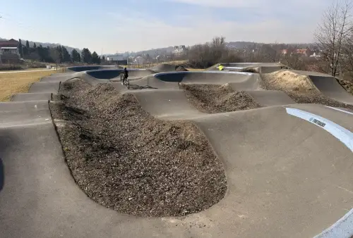 Pumptrack v Ostravě-Petřkovicích