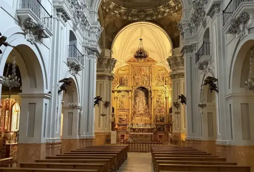 Bazilika Panny Marie Vítězné v Malaze (Santa María de la Victoria) - interiér
