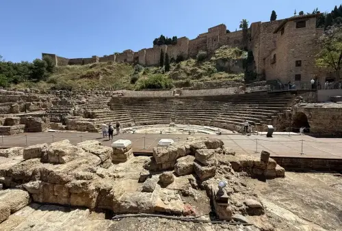 Římské divadlo v Malaze (Teatro Romano)