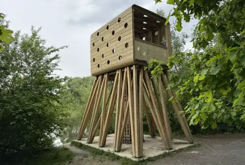 Dům přírody Litovelského Pomoraví – Sluňákov - pozorovatelna