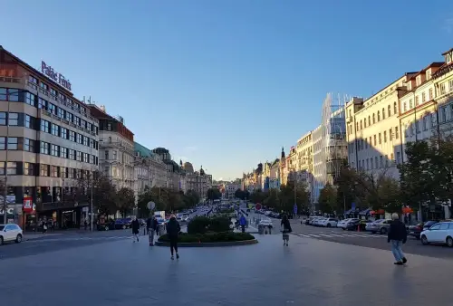 Václavské náměstí v Praze