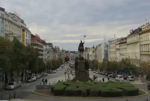 Václavské náměstí v Praze