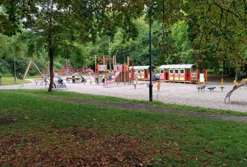 Dětské hřiště Vozovna (Stromovka) v Praze