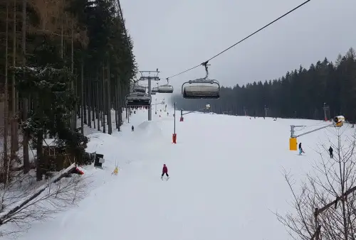 Skiareál Kopřivná - lanovka