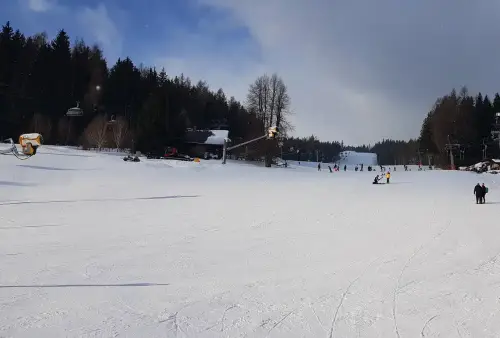 Skiareál Kopřivná - sjezdovka