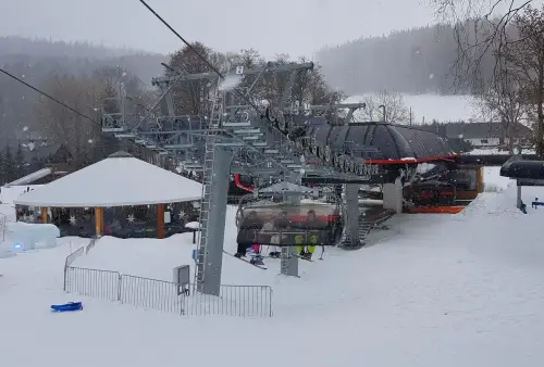 Skiareál Kopřivná - lanovka
