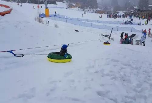 Skiareál Kopřivná - tubing