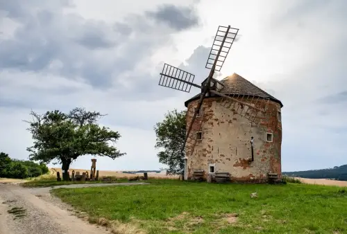 Větrný mlýn Kunkovice