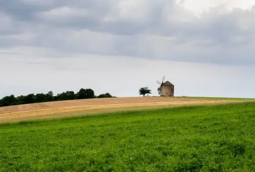 Větrný mlýn Kunkovice