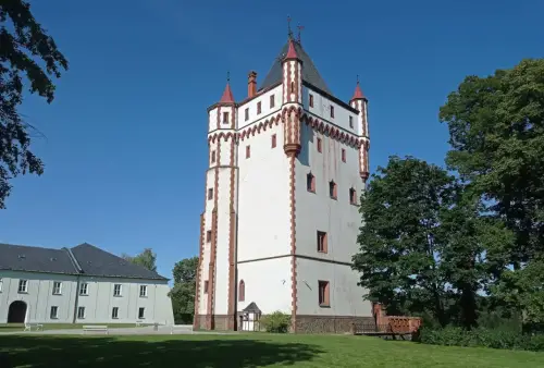 Hradec nad Moravicí a Bezručova vyhlídka - Bílá věž