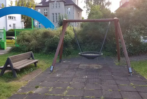 Dětský ráj Ostrava - houpačka