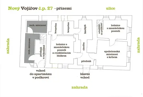 Chalupa Nový Vojířov č.p. 27