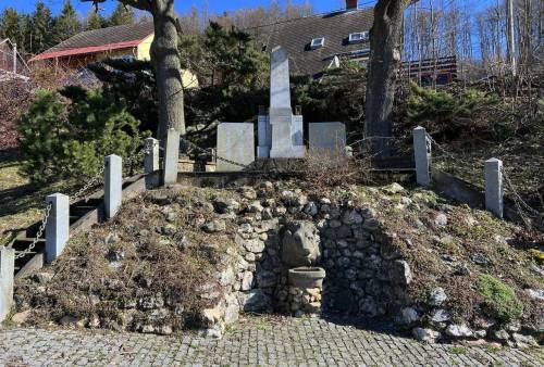 Pomník obětem 1. a 2. světové války v Malé Morávce