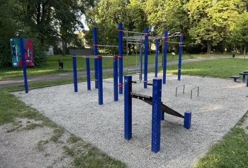 Workoutové hřiště (ul. Ševčenkova) v Ostravě-Vítkovicích