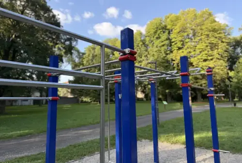 Workoutové hřiště (ul. Ševčenkova) v Ostravě-Vítkovicích