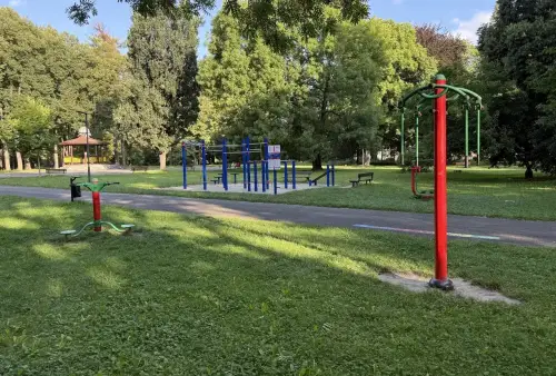 Venkovní posilovna (ul. Ševčenkova) v Ostravě-Vítkovicích